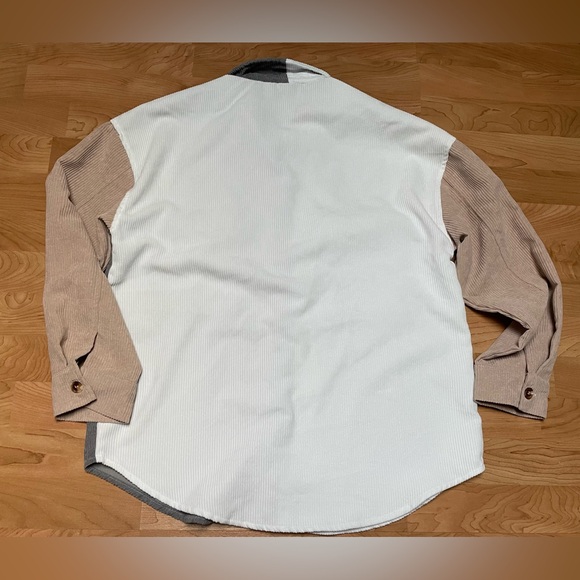 Corduroy Oversized Button Down - Picture 2 of 6